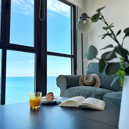 Malagueta Premium Con Terraza Y Vistas Al Mar